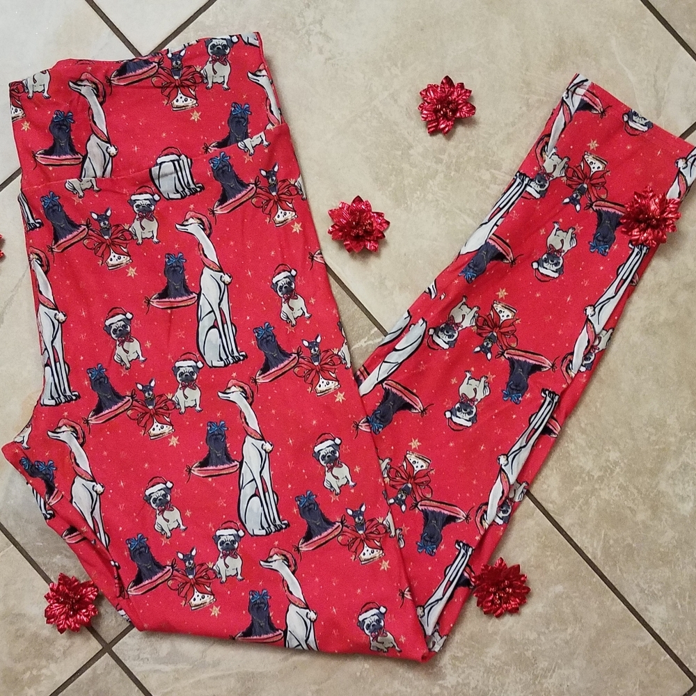 Christmas Doggies Leggings